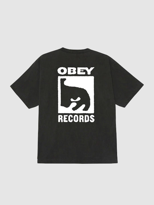Obey T-shirt Μαύρο
