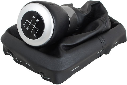 Mânere Schimbător Viteze Auto Seat Alhambra 00-10 Negru Butuc Schimbător Viteze + Manșon 5 Viteze Cadru Negru