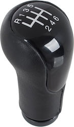 Ford Fiesta V Mk6 01-10 Schaltknopf Schwarz Eco Leder 6-Gang
