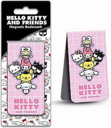 Sanrio Hello Kitty Friends Pink Μαγνητικός Σελιδοδείκτης