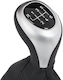 Bmw 4 F36 Gran Coupe 2014 Black Silver 6 Speed Gear Shift Knob + Gasket
