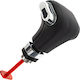 Vw Golf V 03-09 Automatik-Schaltknopf Schwarz Eco-Leder + Chrom