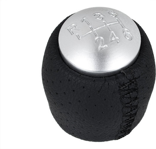 Alfa Romeo 159 05-11 Gear Shift Knob Silver 6 Speed
