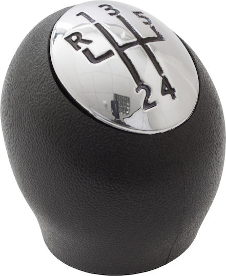 Renault Trafic Iii 2014 5-speed Black + Chrome Gear Shift Knob
