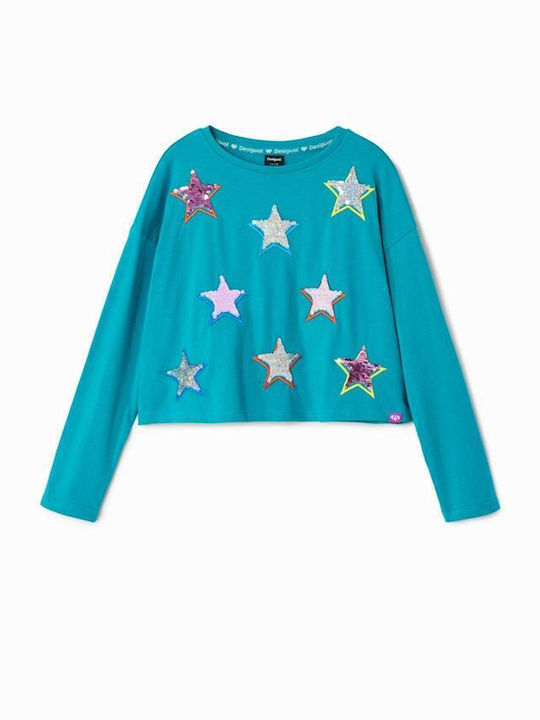 Desigual Детска Блуза С Дълъг Ръкав Многоцветна