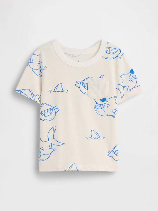 Kinderoberteile Kurzärmelig Blaue Mix & Match