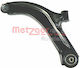 Wheel Suspension Arm Metzger 58061601