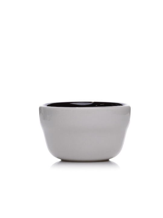 Tiamo Round Porcelain Brown Serving Bowls 6 Pieces