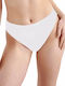 Bikini Bottoms High Waist White