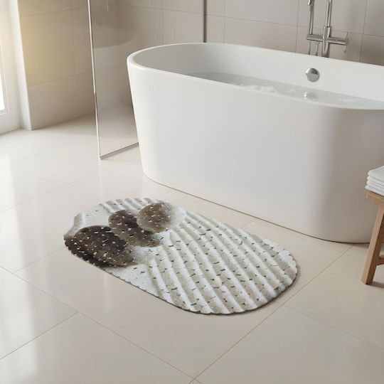 Alista Home Covoare Antiderapante Cada De Baie Cu Ventuze Gri 35x69cm