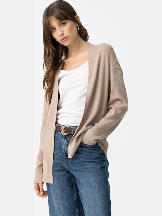 Tiffosi Women's Knitted Cardigan Beige