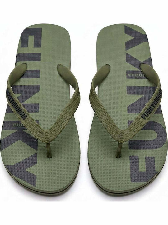 Ανδρικά Flip Flops Χακί