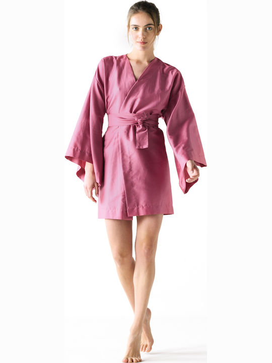 Kentia Summer Women's Robe Pink