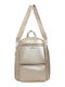 Women's Backpack Bag Gold