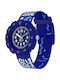 FlikFlak Surfing Essentials Kinderuhr Blau mit Stoffarmband