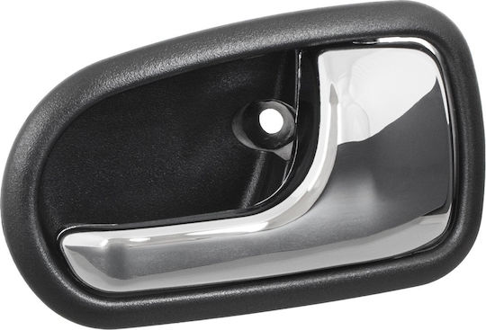 Mazda 323 V Vi 94-03 Front Inner Door Handle Black + Chrome Right