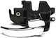 Nissan Pathfinder 2004 Rear Inner Door Handle Lock Chrome Right