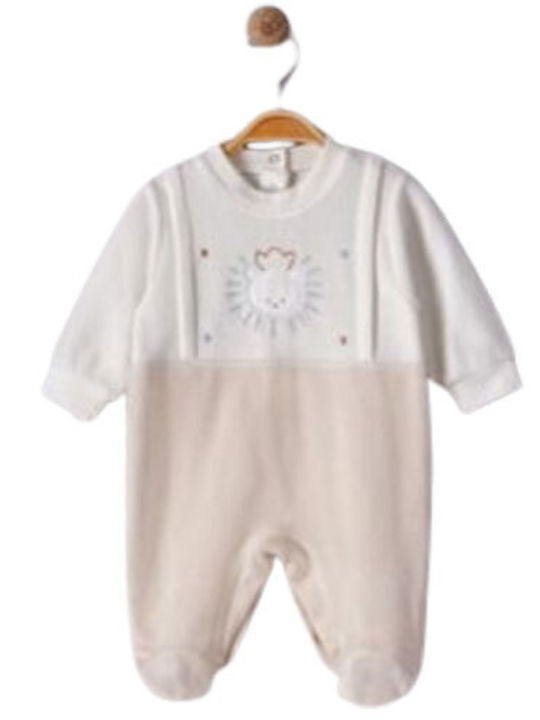 Gaye Bebe Velvet Beige Onesie