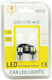 Ejc Car Lamps Canbus 12v-24v T10-3030-8smd 2pcs Cool Light Led Light