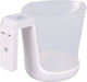 Alista Home Cântar de Bucătărie Digital cu Cană Gradată până la 5kg Alb