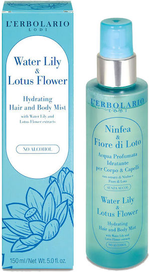 L'Erbolario Hydratisierendes Haar- und Körperwasser Lilie & Lotusblume 150ml