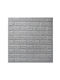 Panouri Decorative 3D Din PVC Autoadezive Gri 70x77cm 10 Bucăți