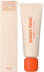 Poppy Head Wetlight Iluminator Lichid Pentru Corp Față 02 Glitterini 50ml