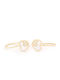Enamel Kids Earrings Pendant Heart From 9K Gold