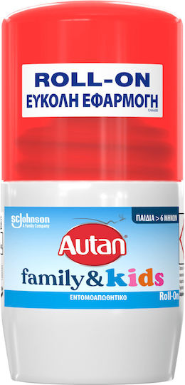 Autan Repelent Roll On/Stick Potrivit Pentru Copii 50ml