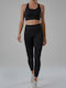 Damen Leggings Formendefinition Schwarz