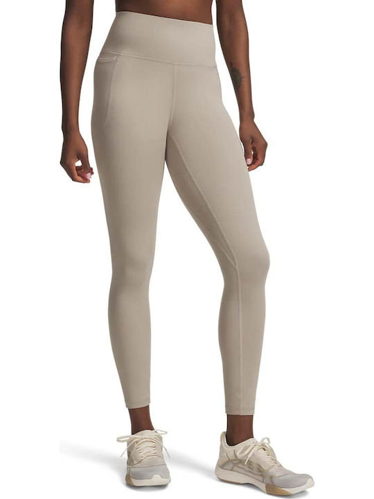 Under Armour Ankle Leg Tight Women's Leggings Beige