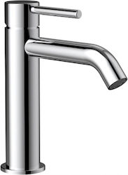Design Ceramica Αναμεικτική Μπαταρία Νιπτήρα Λευκή