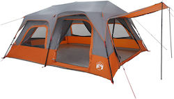 vidaXL Τέντα Σκηνή Camping Pop Up Γκρι 4 Εποχών...