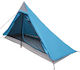 vidaXL vidaXL Camping Tent Teepee Blue 222x85x1...