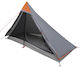 vidaXL Camping Tent Teepee Grey 222x85x125cm