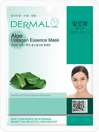 Dermal Aloe Gesichtsmasken Für Feuchtigkeitsspendendes Gesicht
