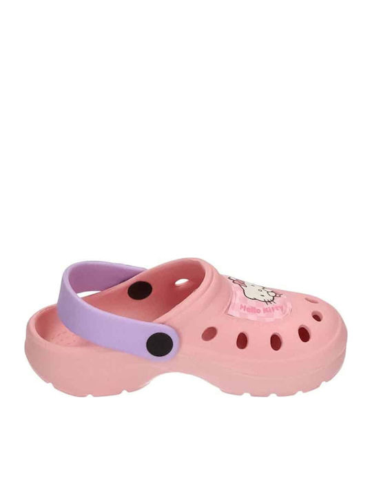 Cerda Hello Kitty Kids Beach Clogs Pink