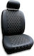 Huse Scaune Auto Piele Sintetica 9 Buc Pancar Dr-46 Negru-Bej Romboid