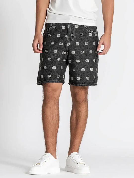 Gianni Kavanagh Ανδρική Βερμούδα Τζιν Anthracite Grey