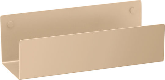 Sanco Wall Mounted Bathroom Shelf Metallic Brown