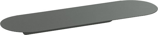 Sanco SH-0501-M118 Wall Mounted Bathroom Shelf Metallic Gray