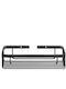 Sanco 00003-M116 Wall Mounted Bathroom Shelf Metallic Black