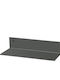 Sanco SH-0503-W30-M118 Wandmontiertes Badezimmerregal Metallisch Grau