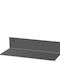 Sanco Wall Mounted Bathroom Shelf Metallic Gray