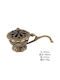 Suport Pentru Bețe De Tămâie Flippy Aliaj De Zinc Model Lotus Ignifug 9.7 X 4.8 X 4.7 Cm Bronz