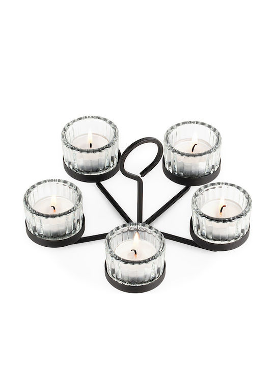 Home&Styling Collection Κηροπήγιο Μεταλλικό
