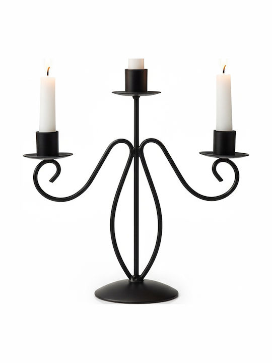 Home&Styling Collection Κηροπήγιο Μεταλλικό