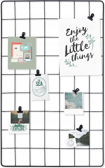 Vilde Wall Photo Frame With Black Metallic Frame 58x36