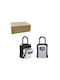 Metallic Wall Key Holder With Lock