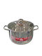 TnS No24 Deep Stainless Steel Pot 24cm